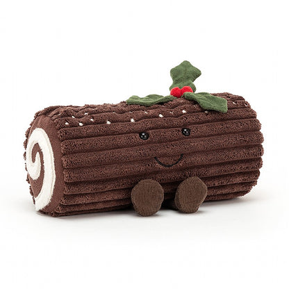 Peluche Yule log - Apple Pie