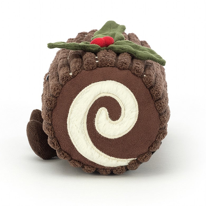 Peluche Yule log - Apple Pie