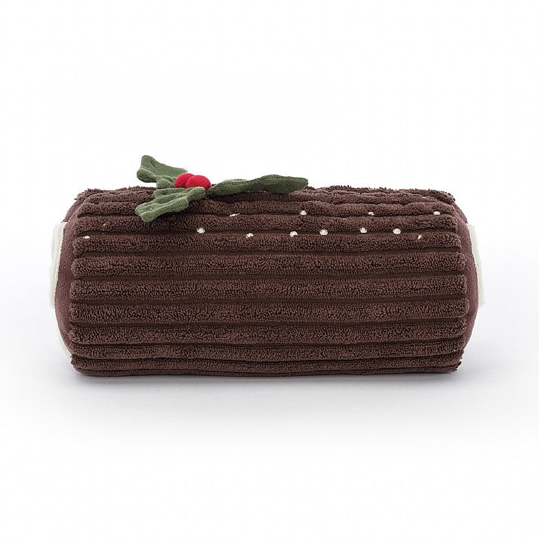 Peluche Yule log - Apple Pie