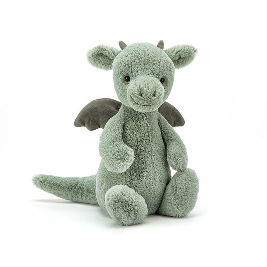 Jellycat Peluche Drago Bashful - Medio - Apple Pie