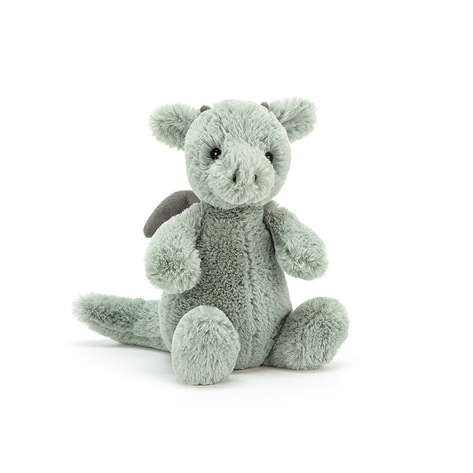 Jellycat Peluche Drago Bashful - Piccolo - Apple Pie