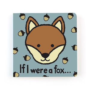 Jellycat Libro in cartoncino "If I were a Fox" - Apple Pie