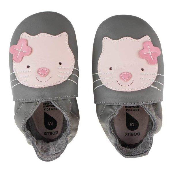 Bobux Babbucce Soft Sole - Gattino Grigio - Apple Pie
