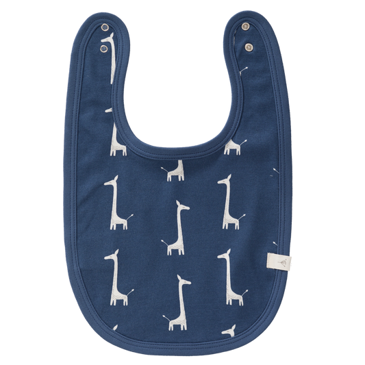 Bavaglia in Cotone Biologico - Giraffe - Apple Pie