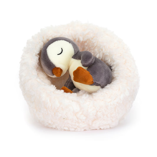 Peluche Pinguino nel Nido - Apple Pie