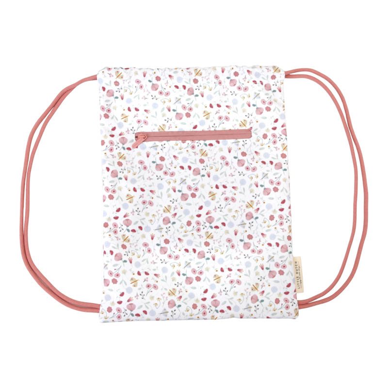 Litte Dutch Sacchetta in PET riciclato - Flowers & Butterflies - Apple Pie