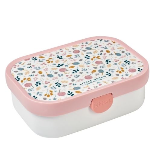 Little Dutch Lunch Box con divisori - Fiori - Apple Pie