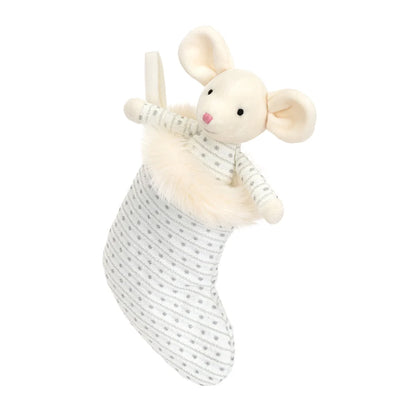 Calza Coniglietto Shimmer Jellycat Bianco - Apple Pie