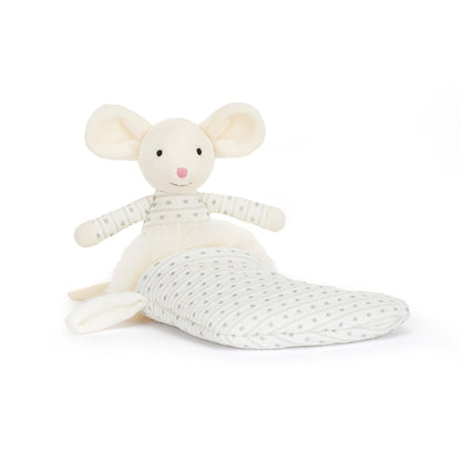 Calza Coniglietto Shimmer Jellycat Bianco - Apple Pie