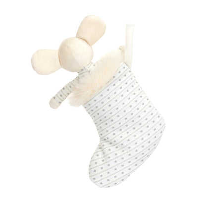 Calza Coniglietto Shimmer Jellycat Bianco - Apple Pie