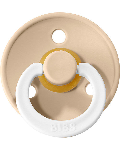 Set di 2 Ciucci Bibs Notte - Colour Pacifier - Nocciola e Vaniglia - Apple Pie
