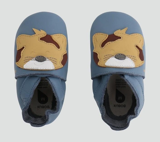 Babbucce Soft Sole - Leopardo Azzurro ULT. XL - Apple Pie