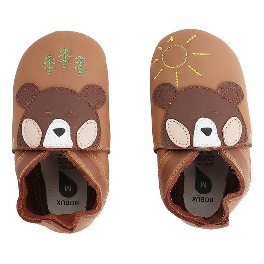 Babbucce Soft Sole - Orso Caramello - Apple Pie