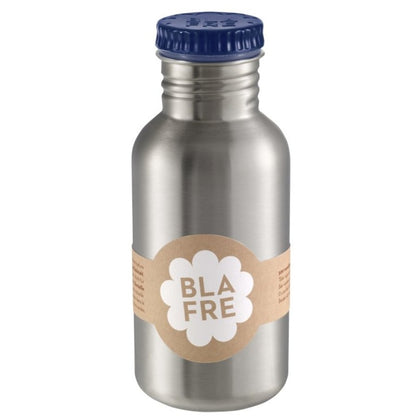 Blafre Borraccia in Acciaio 500ml - Tappo color Blu Navy - Apple Pie