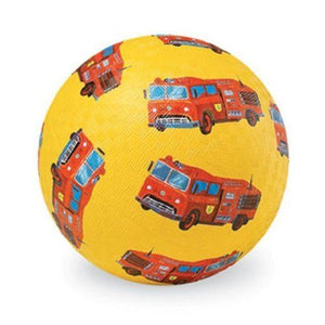 Palla di gomma - Camion Pompieri gialla 18 cm - Apple Pie