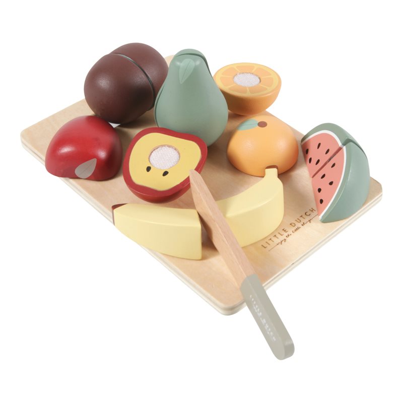 Little Dutch Frutta da Tagliare in Legno - Apple Pie
