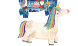 Londji 5 Puzzle Progressivi e Reversibili Happy Birthday Unicorn - Apple Pie