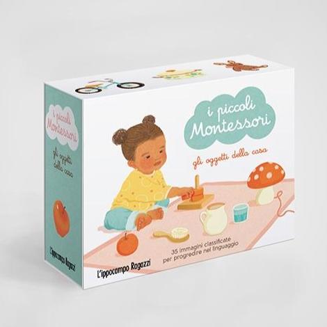 I Piccoli Montessori Cofanetto "Gli Oggetti della Casa" - Apple Pie