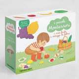 I Piccoli Montessori Cofanetto "Il miei Frutti e Ortaggi di Feltro" - Apple Pie