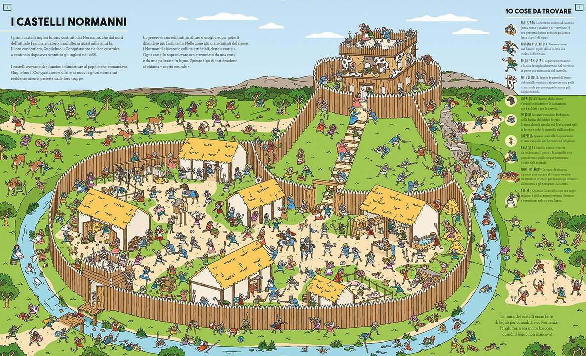 Libro gioco " Occhio al castello " - Apple Pie