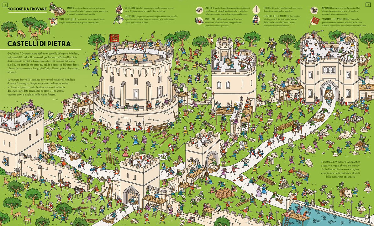 Libro gioco " Occhio al castello " - Apple Pie