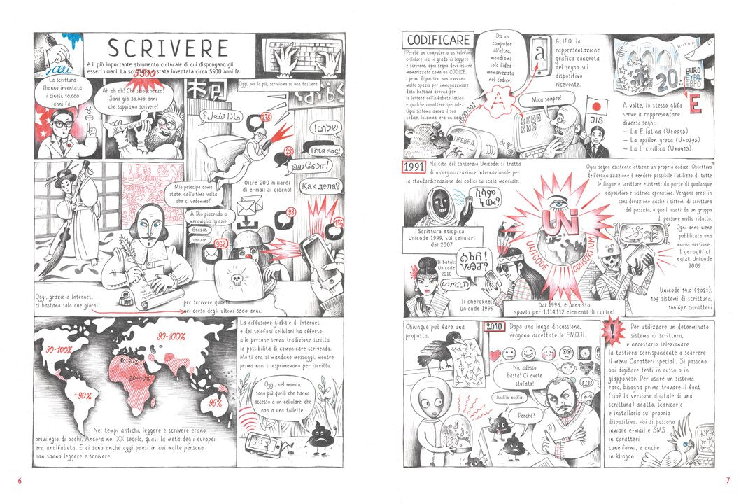 Libro "La Grande Storia della Scrittura" - Apple Pie