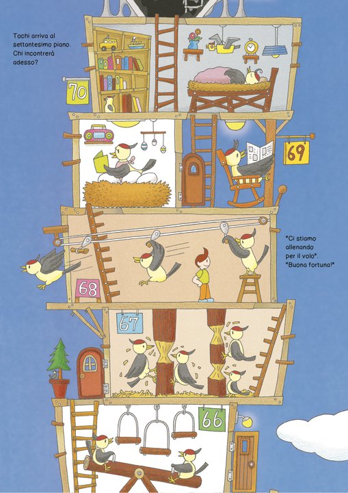 Libro " La casa a 100 piani" - Apple Pie