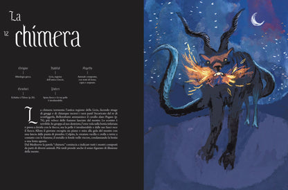 Libro "Bestiario di mostri e creature" - Apple Pie