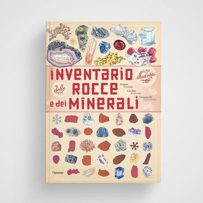L'Ippocampo Libro "Inventario delle rocce e dei minerali" - Apple Pie