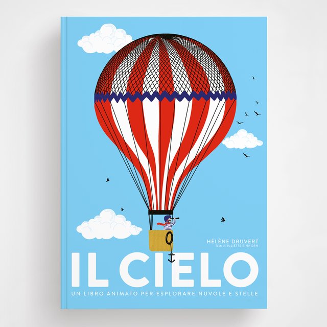 Libro "Il Cielo" un libro animato per esplorare nuvole e stelle - Apple Pie