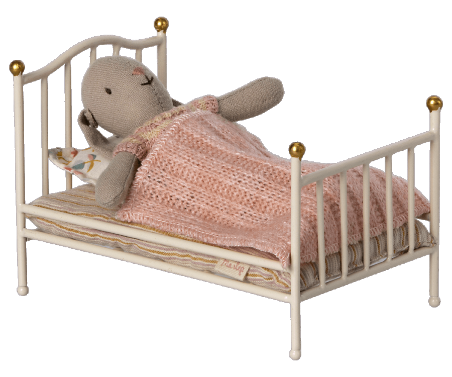Letto Vintage Maileg - Off White - Apple Pie
