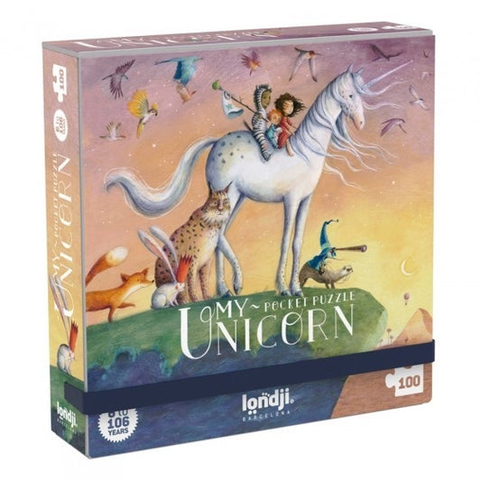 Londji Puzzle Tascabile My Unicorn - Apple Pie