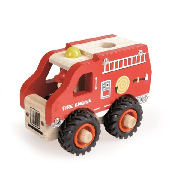 Camion dei Pompieri in legno - Apple Pie