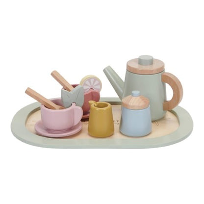 Set servizio da Tè - Rosa - Latte, zucchero e limone? - Apple Pie