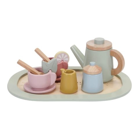 Set servizio da Tè - Rosa - Latte, zucchero e limone? - Apple Pie