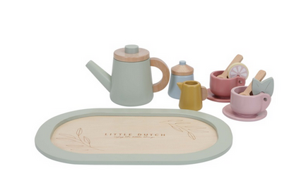 Set servizio da Tè - Rosa - Latte, zucchero e limone? - Apple Pie