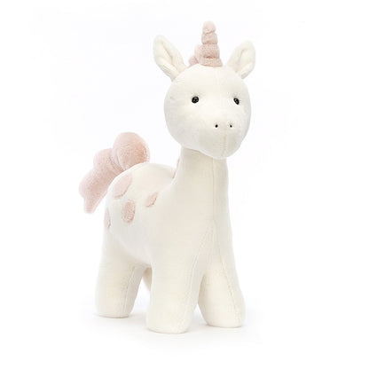 Peluche Jellycat Big Spottie Unicorn vista frontale