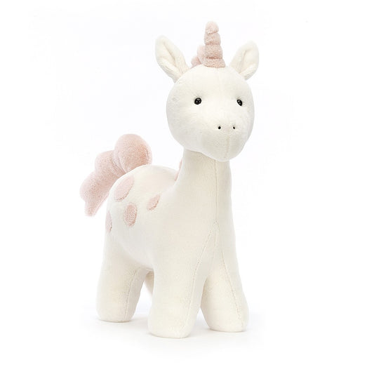 Peluche Jellycat Big Spottie Unicorn vista frontale