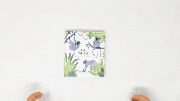 Libro Pop-Up "La tribù dei macachi di Tonkean" - Apple Pie