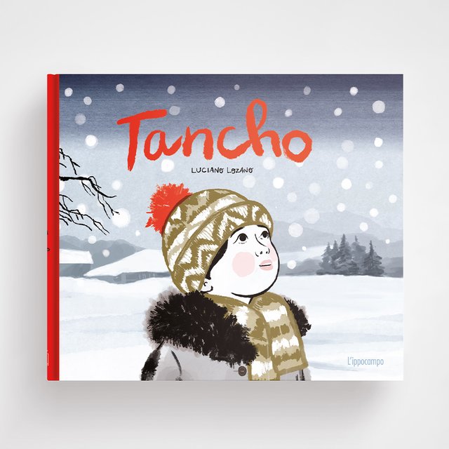 Libro illustrato Tancho per bambini ambientato in Giappone con gru giapponesi e paesaggi innevati