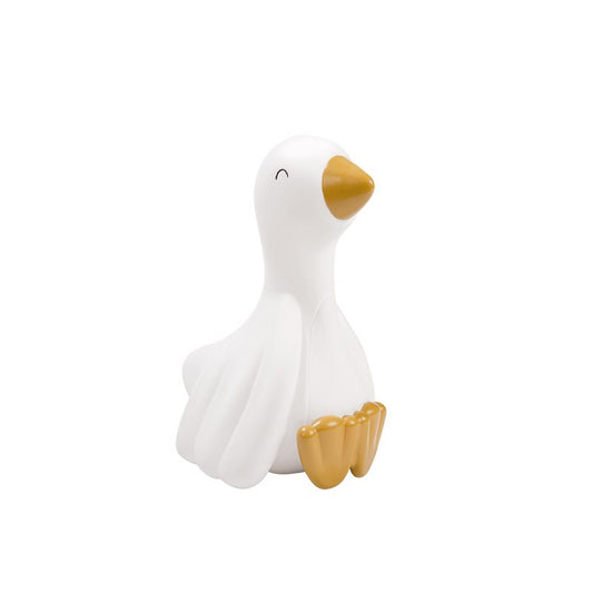 Luce notturna LED Little Dutch Little Goose a forma di ochetta bianco
