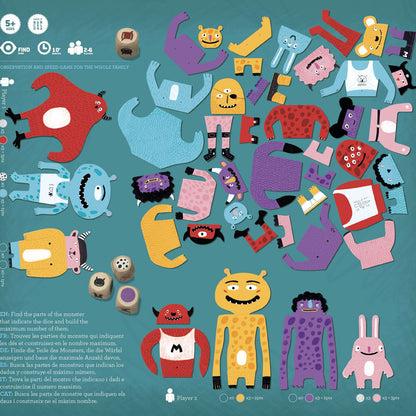 componenti del gioco My Monsters Londji