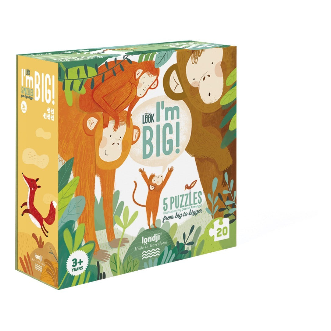 Puzzle Look! I'm Big, come gli animali crescono - Apple Pie