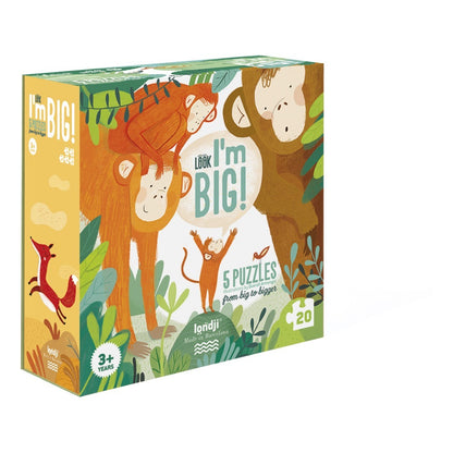 Puzzle Look! I'm Big, come gli animali crescono - Apple Pie