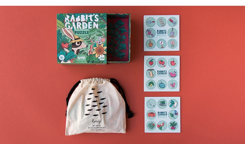 Puzzle Rabbit's Garden - Apple Pie
