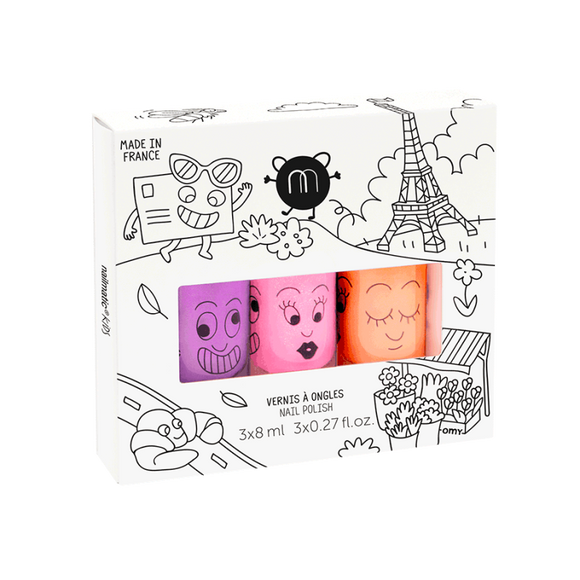 Smalto ad acqua per bambine - Paris 3 - Apple Pie