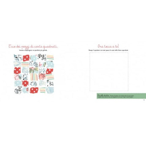 Libro "Strappo, Taglio, incollo. Secondo il metodo Montessori" - Apple Pie
