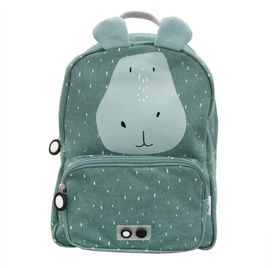 Zainetto Trixie Mr. Hippo in cotone idrorepellente
