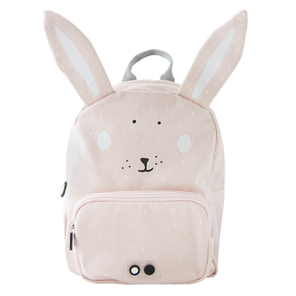 Vista frontale dello zainetto Trixie Mrs. Coniglio per bambine e bambini